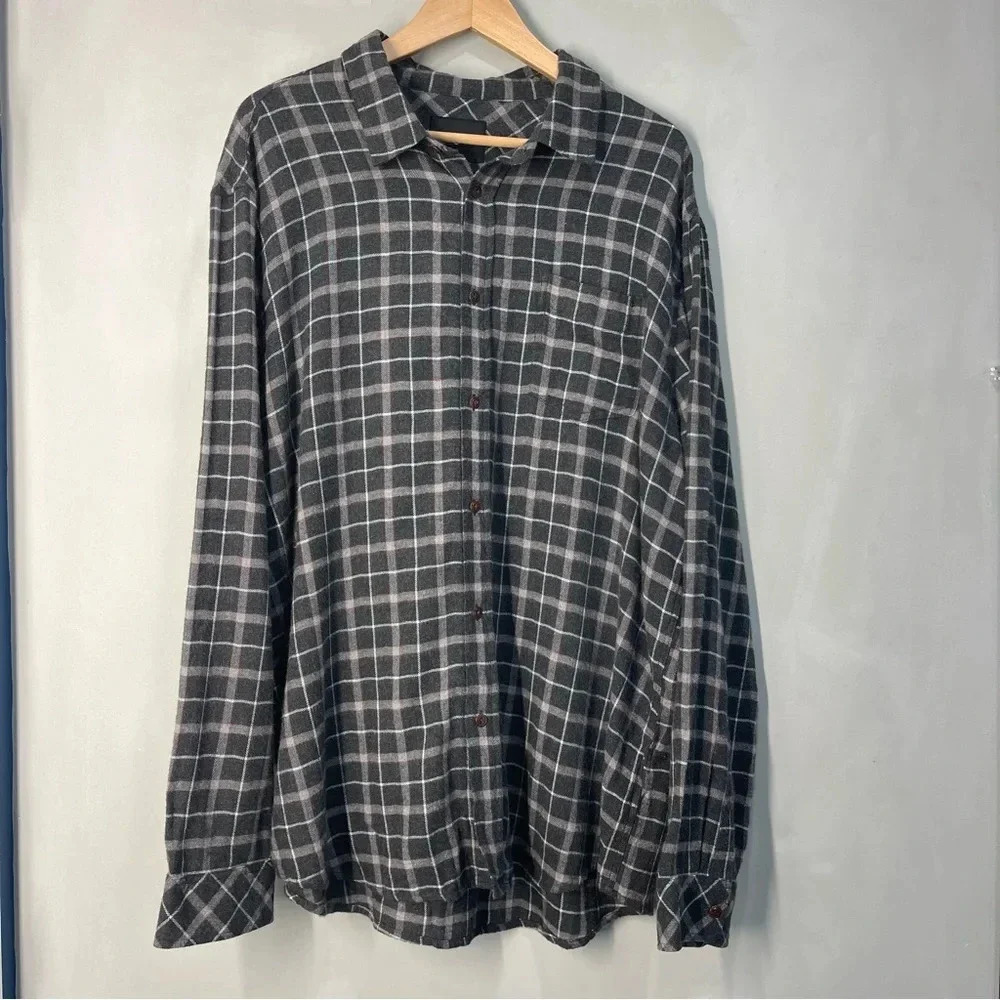 Rails Men’s Felix Button Down long Sleeve Plaid Shirt Size XXL